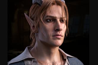 create 3d metahuman character, 3d game character, vfx, game asset, daz3d,blender