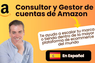 be your amazon fba consultant and brand manager