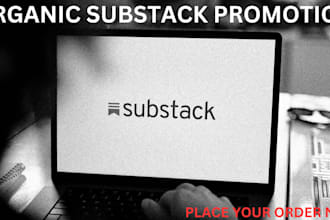 increase your substack page with professional marketing strategy