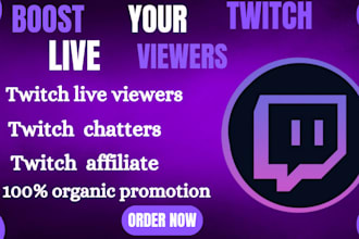 boost twitch live viewers