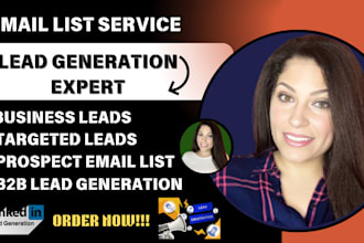 do b2b lead generation, bulk email list, google map scraping virtual assistance