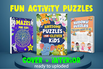create custom coloring and activity books for kids and adults