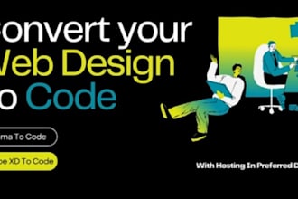 do frontend web development with HTML CSS react,tailwind