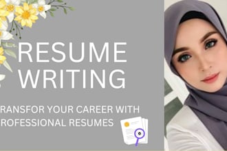 build a professional resume that transform your career