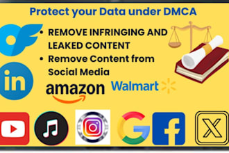takedown content on google,onlyfans,reddit,tiktok,shopify,etc under dmca