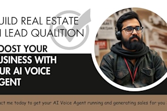 build real estate lead qualification ai voice sales sdr outbound calling agent
