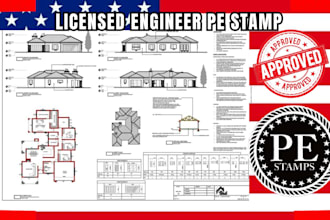 stamp florida, colorado georgia texas stamp california ohio as licensed engineer