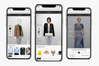 build ai fashion shopping app boutique store tryon app jewel marketplace website