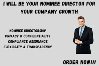 be your nominee director for your company growth