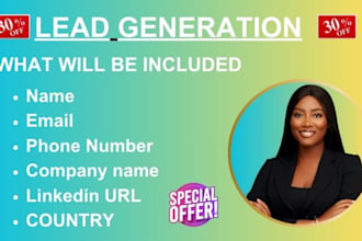 do targeted b2b lead generation, sales leads and geotargeting lead prospecting