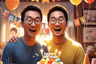 make wish happy birthday video