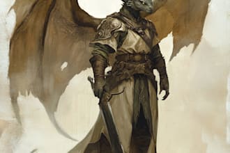 draw dnd character art and dnd character art