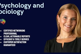 do tasks related to psychology and sociology