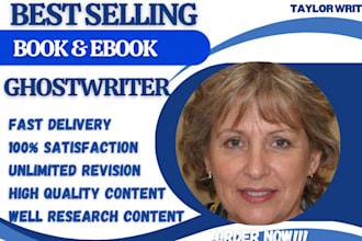 be your ebook writer, ebook ghostwriter, book writer, ghost book writer