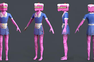 create any roblox monster model for you