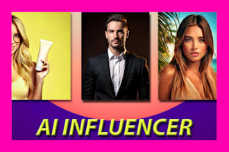 created ai influencer ai model instagram onlyfans mascot ai avatar realistic