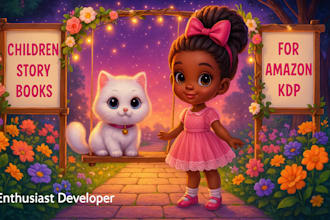 design children book illustration and cover children story book illustration