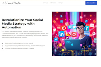 build an ai powered website with automatic blogging and SEO optimization