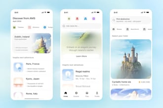 build ai trip planner app ai travel booking app hotel booking app tourism app