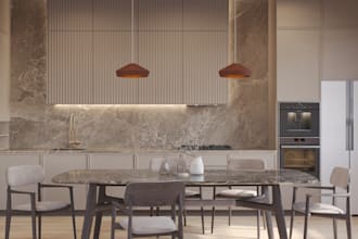 create realistic 3d interior 3ds max corona render