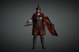 aaa 3d character, 3d rigger, arkit,mocap retarget, via blender,ue5 game, 3d pose