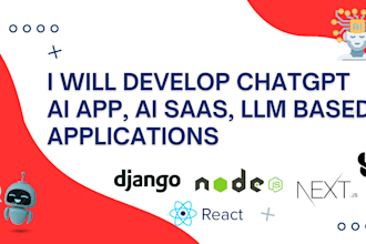 chatgpt ai app, ai saas, ai web application, llm ai software developer