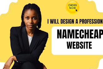 develop a custom wordpress website on namecheap hosting