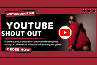 organically promote your youtube channel to gain more  subcribers
