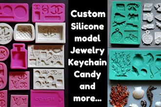 custom silicone mold, resin jewelry, injection mold plastic dfm fiber glass