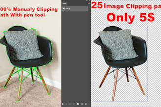 professional clipping path and background removal in photoshop