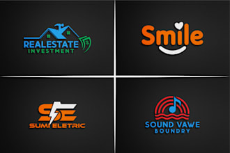 make minimalist impact full logo design