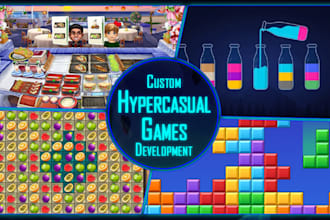develop 2d hyper casual games in unity
