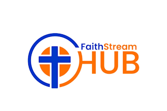 create minimalist and professional church logo design