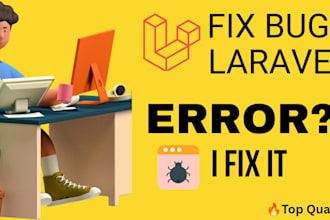 fix laravel bugs, errors and broken website fast