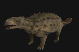 create a dinosaur for your video game or vfx project
