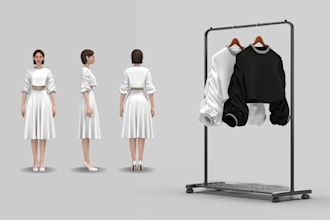make any 3d clothing design