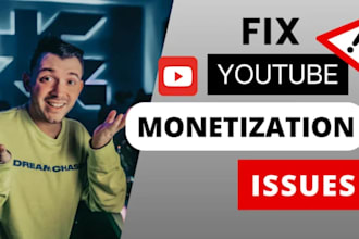 fix youtube monetization issues, adsense problem
