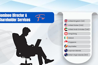 be nominee director, nominee shareholder of your company