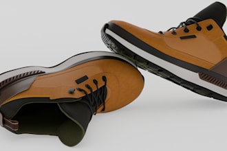 design 3d shoe modelling 3d shoe animation 3d footwear for marketing