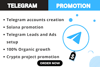 do telegram crypto marketing, rise up pump fun 100m market, solana, token sales