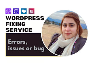 fix wordpress issues, errors, and bugs professionally