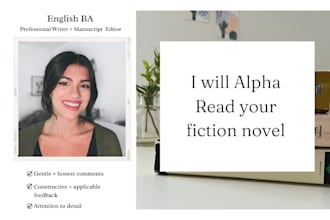alpha read your fiction novel