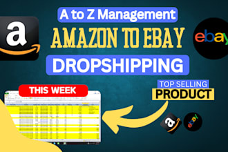 do amazon to ebay dropshipping and store management