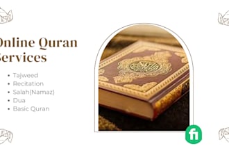be your quran teacher also help you in tajweed, duas, and memorization