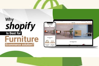 create wordpress furniture website revamp home décor store shopify furniture
