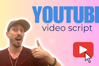 write a fantastic script for your youtube video