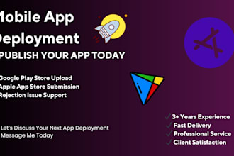 deploy your android and ios app