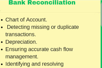do  bank reconciliation service