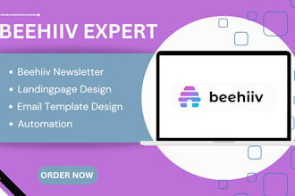 setup beehiiv account beehiiv ai newsletter template design beehiiv landing page