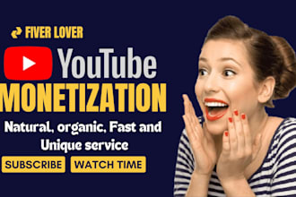 grow your youtube channel to gain subscriber and watch times